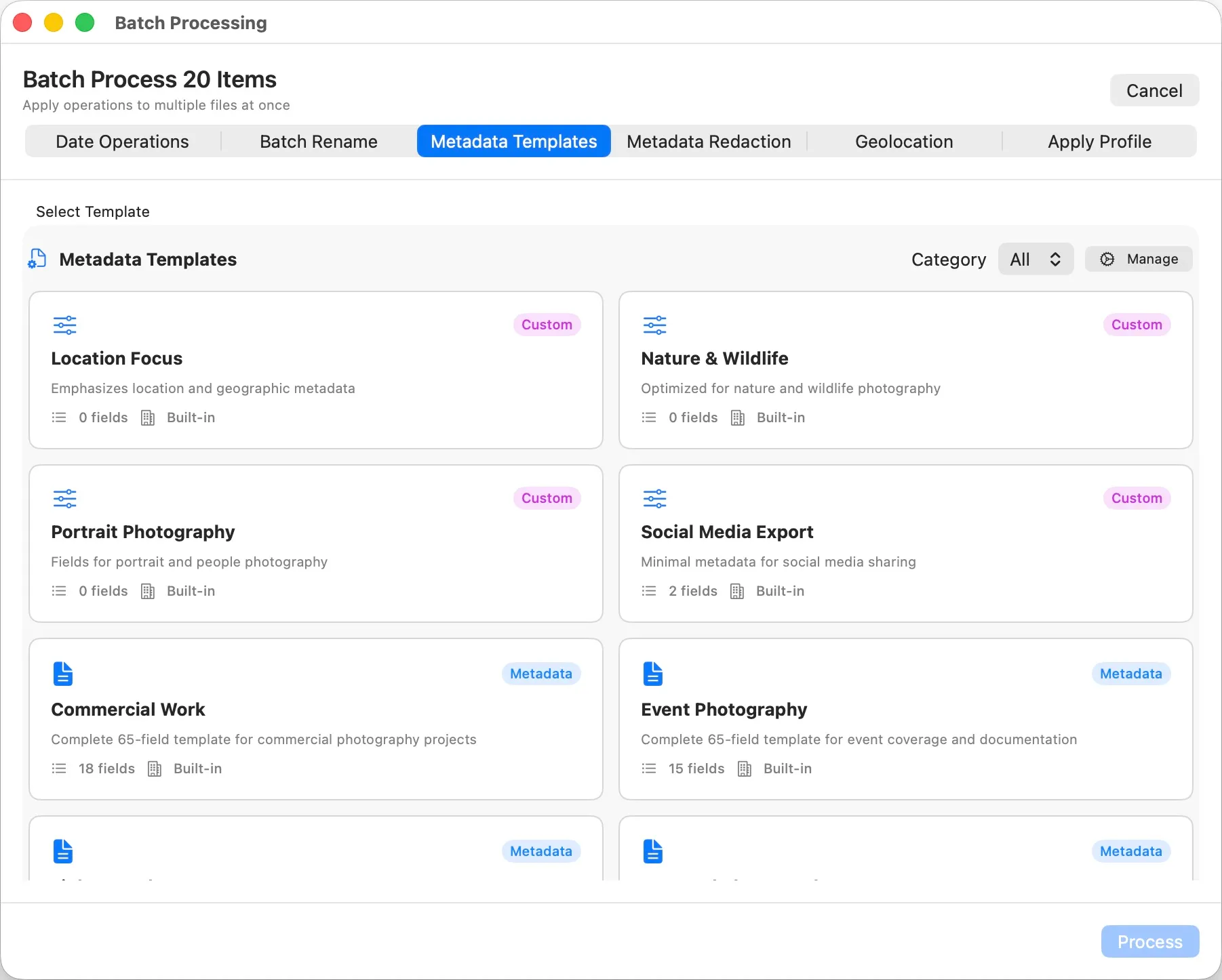 MetaScope Batch Rename with stackable rules and metadata injection