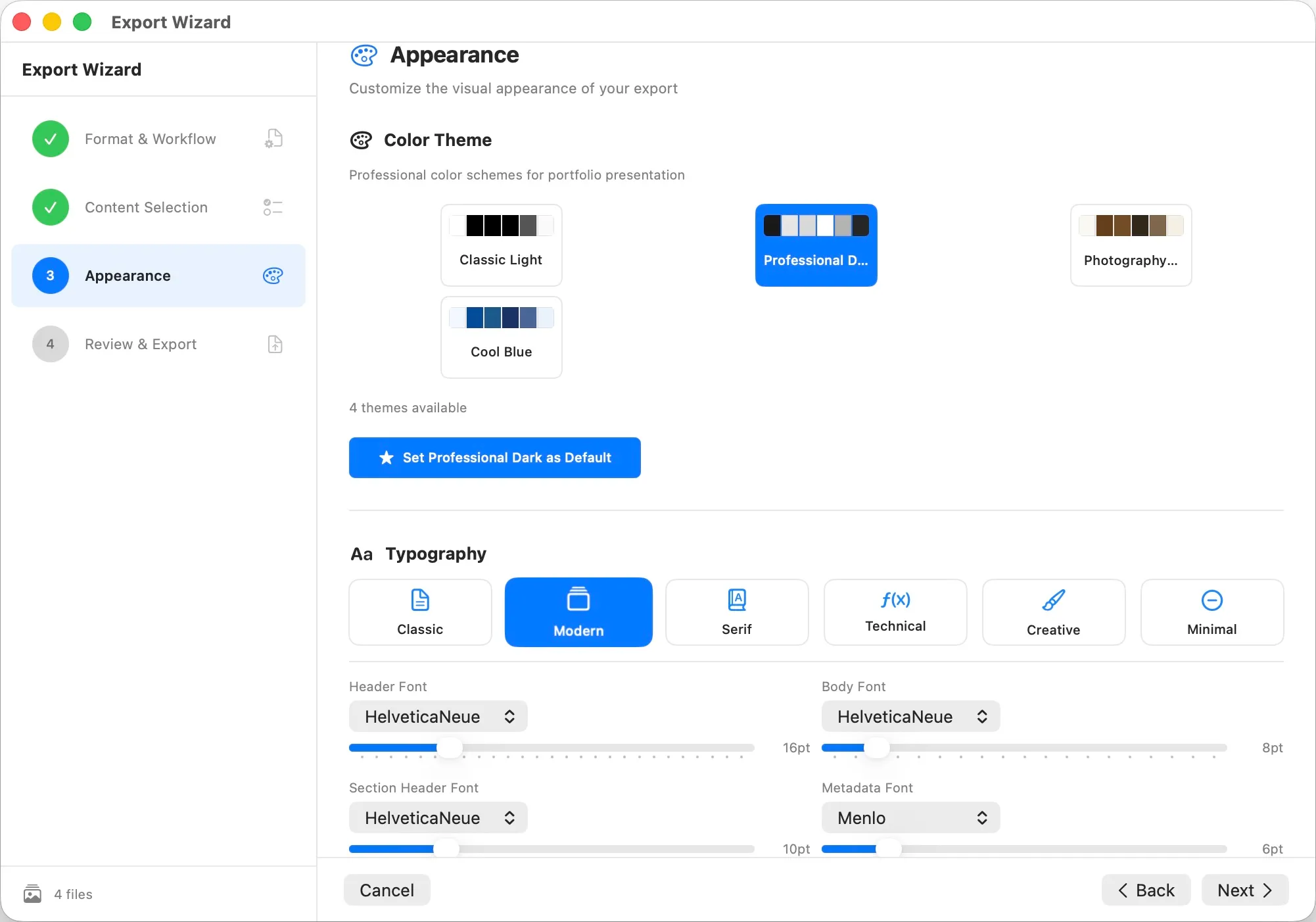Color Theme customization