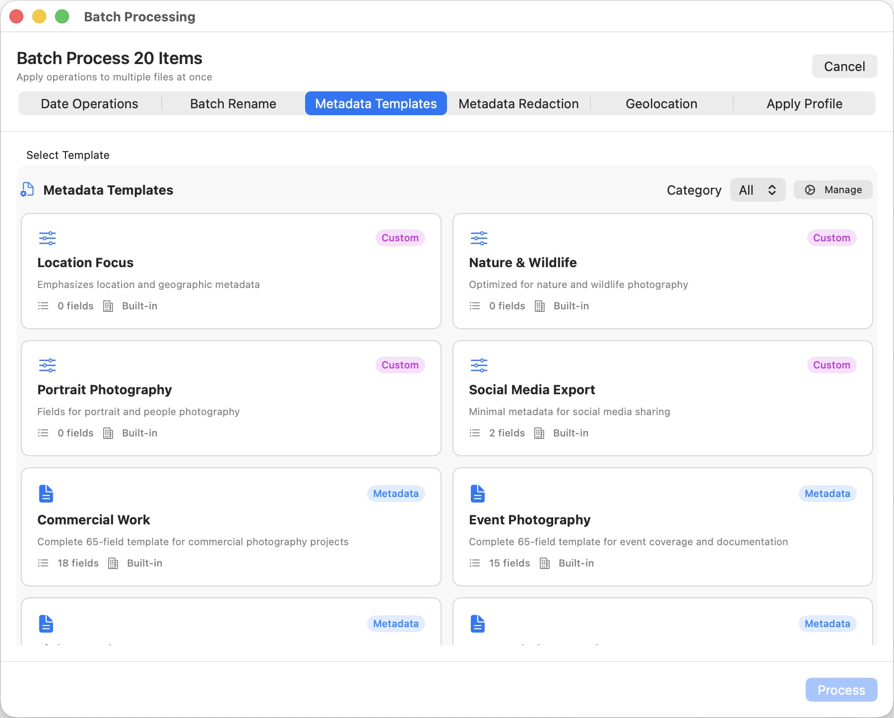 MetaScope Batch Rename with stackable rules and metadata injection