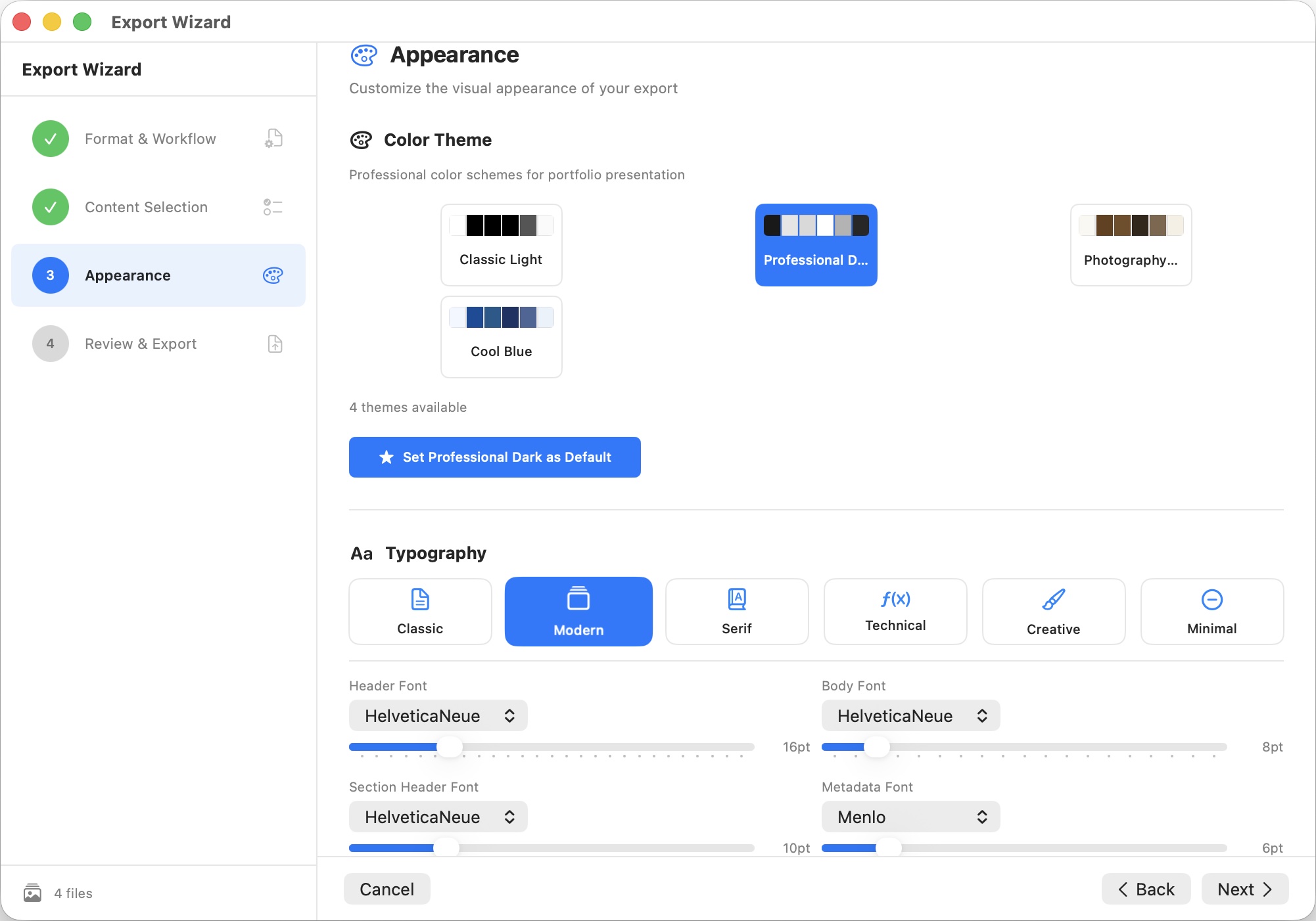Color Theme customization